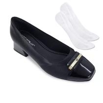 Kit Scarpin Piccadilly Tati Feminino + Par de Meia Kit Scarpin Piccadilly Tati Feminino + Par de Meia