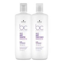 Kit Schwarzkopf BC Bonacure Frizz Away - Shampoo 1L + Condicionador 1L