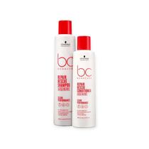 Kit Schwarzkopf Bc Repair Rescue - Shampoo 250ml + Condicionador 200ml Kit Schwarzkopf Bc Repair Rescue - Shampoo 250ml + Condicionador 200ml