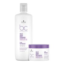 Kit Schwarzkopf Professional BC Bonacure Frizz Away - Shampoo 1L + Máscara 500ml