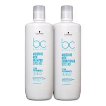 Kit Schwarzkopf Professional BC Bonacure Moisture Kick Glycerol - Shampoo 1L + Condicionador 1L