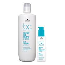Kit Schwarzkopf Professional BC Bonacure Moisture Kick Glycerol - Shampoo 1L + Hydration Balm 150ml