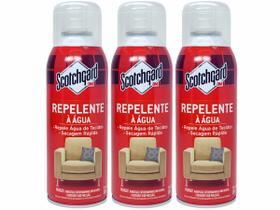 Kit Scotchgard 3M Protetor Spray Impermeabilizante Para Tecidos Original 353ML 3 Unidades