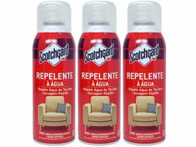 Kit Scotchgard 3M Protetor Spray Impermeabilizante para Tecidos Original 353ML 3 Unidades