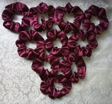 Kit Scrunchies de Cetim com 10 unidades