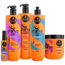 Kit Se Curve Cabelos Cacheados 5 itens 500ml Haskell