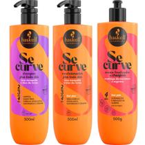 Kit Se Curve Shampoo + Condicionador + Creme Finalizador 500ml Haskell