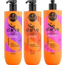 Kit Se Curve Shampoo + Condicionador + Goma Texturizadora 500ml Haskell