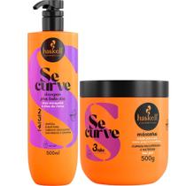 Kit Se Curve Shampoo + Máscara Poder Dos Óleos 500ml Haskell