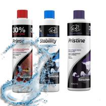 Kit Seachem 325ml Prime, Stability E Pristine