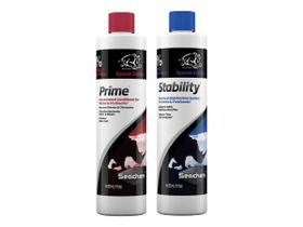 Kit Seachem Prime 325ml + Seachem Stability 325ml Combo