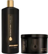 Kit Sebastian Dark Oil Condicionador 1L + Máscara 500 ml