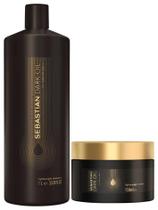 Kit Sebastian Dark Oil Shampoo 1L e Máscara 150ml