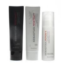 Kit Sebastian Penetraitt Shampoo 250ml e Condicionador 250ml + Potion 9 150ml