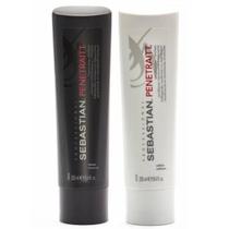 Kit Sebastian Penetraitt Shampoo e Condicionador 250ml Kit Sebastian Penetraitt Shampoo e Condicionador 250ml