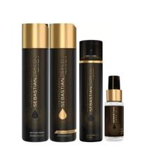 Kit Sebastian Professional Dark Oil Nutrição e Fragrância (4 Produtos)