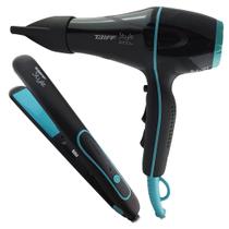 KIT Secador 2000w Style + Prancha 210Cº Style 110v - Taiff