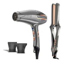 Kit Secador de Cabelo Profissional Vênus 2400W Com Prancha Pro 480 MQ Professional