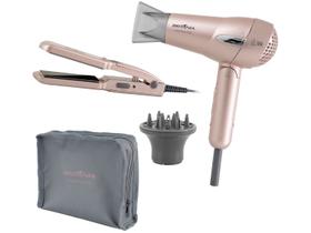 Kit Secador e Chapinha Britânia Travel Rose Gold Kit Secador e Chapinha Britânia Travel Rose Gold