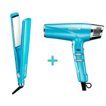 Kit Secador High Speed Dual Ionic + Prancha BaByliss PRO Nano Titanium Flat Iron Dual Ionic