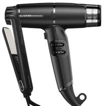 Kit Secador iQ Lite Max Black e Prancha Vera Ceramika Kit Secador iQ Lite Max Black e Prancha Vera Ceramika