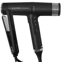 Kit Secador iQ3 Black e Prancha G-Evo Silk Chrome Kit Secador iQ3 Black e Prancha G-Evo Silk Chrome