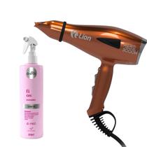 Kit Secador Lion Aero Cobre 3000W 220V + Leave-In Griffus