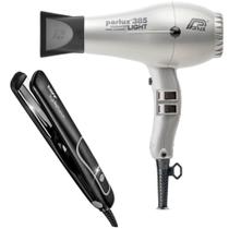 KIT - SECADOR PARLUX 385 POWER LIGHT PRATA 2150W 220V + PRANCHA TAIFF STYLE PRATA PRO TITANIUM 230ºC KIT - SECADOR PARLUX 385 POWER LIGHT PRATA 2150W 220V + PRANCHA TAIFF STYLE PRATA PRO TITANIUM 230ºC