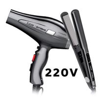 Kit secador + prancha 480 220v - lizze extreme