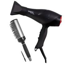 Kit - secador prof. taiff black ion 2000w 127v + escova proart ricci perfetti 98103hkh 'm' Kit - secador prof. taiff black ion 2000w 127v + escova proart ricci perfetti 98103hkh 'm'