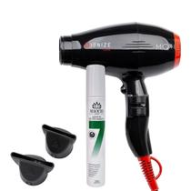 Kit Secador Profissional Mq Ionize 2200W Tecnologia Ionic Lançamento e Leavein 7in1 Maochi Cosméticos 120ml Kit Secador Profissional Mq Ionize 2200W Tecnologia Ionic Lançamento e Leavein 7in1 Maochi Cosméticos 120ml