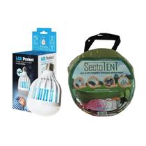 Kit Sectotent Solteiro + Led Protect 220V Ilumina 9W Atrai E