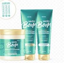 Kit Seda Bom Shampoo+Condicionador 250ml + Mascara 500gr Kit Seda Bom Shampoo+Condicionador 250ml + Mascara 500gr