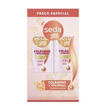 Kit Seda By Niina Secrets Colágeno e Vitamina C Shampoo + Condicionador 325ml