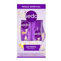 Kit Seda Liso Perfeito Shampoo 300ml + Condicionador 190ml