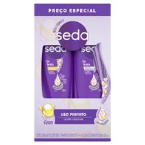 Kit Seda Liso Perfeito Shampoo + Condicionador 325ml