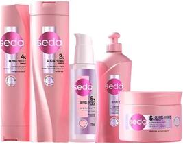 Kit Seda Luminous Glycol Completo (5 Produtos) Kit Seda Luminous Glycol Completo (5 Produtos)