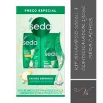Kit Seda Shampoo 300ml Condicionador 190ml Cachos Definidos Kit Seda Shampoo 300ml Condicionador 190ml Cachos Definidos