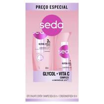 Kit Seda Shampoo 300Ml+ Condicionador 190Ml Luminous Uv