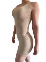 Kit Segunda Pele Macia Shortinho E Regatinha Compressiva Z05