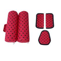 Kit Segura Bebe Rn Rolinho+Protetor Cinto Para Bebê Conforto