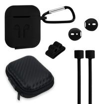 Kit Segurador Fio Case Compatível Com AirPods 6 Peças Kit Segurador Fio Case Compatível Com AirPods 6 Peças