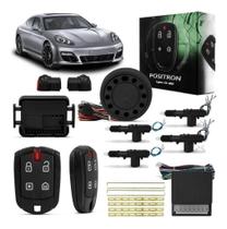 Kit Segurança Carro Melhor Alarme Positron + Trava 4 Portas - Kit de Produtos