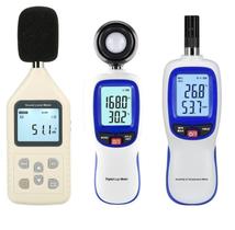 Kit Segurança Decibelímetro-Luxímetro-Termo-Higrômetro