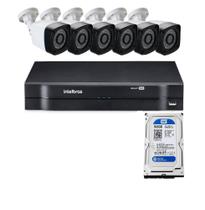 Kit Segurança Dvr Intelbras 8 Ch c/hd de 500gb e 6 Câmeras Full hd 2mp 1080p Kit Segurança Dvr Intelbras 8 Ch c/hd de 500gb e 6 Câmeras Full hd 2mp 1080p