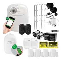 Kit Segurança Intelbras 2 em 1 Alarme ANM 24 NET e Cerca Elétrica XEL 5001 Para 150 Metros Kit Segurança Intelbras 2 em 1 Alarme ANM 24 NET e Cerca Elétrica XEL 5001 Para 150 Metros