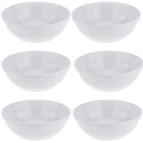 Kit Seis Tigela Empilhável de Melamina ø 16,5 x 5,5 cm - 650 ml WECK Kit Seis Tigela Empilhável de Melamina ø 16,5 x 5,5 cm - 650 ml WECK
