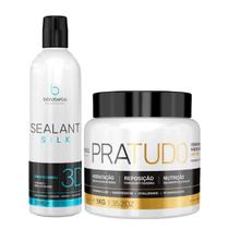 Kit Selagem 3D Semi Definitiva 350ml + PraTudo 1Kg Bórabella