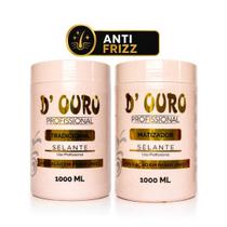 Kit Selagem D Ouro Anti Frizz E Matização Profissional Kit Selagem D Ouro Anti Frizz E Matização Profissional
