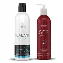 Kit Selagem Sealant Silk 3D 380ml e SOS Extreme Borabella